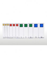 File kingjim 1473 GSV (3cm mở 2 đầu) đen