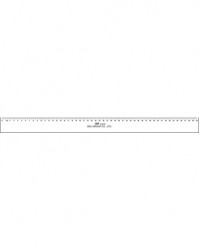 Thước kẻ mika 50cm Deli - 6250