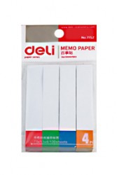 Giấy dính Deli 4 màu (7152)