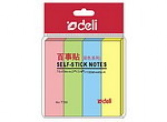 Giấy dính Deli 4 màu (7730)
