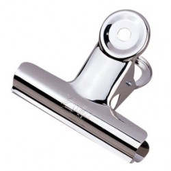 Kẹp sắt trắng Deli 76mm (9521)