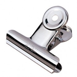 Kẹp sắt trắng Deli 64mm (9522)