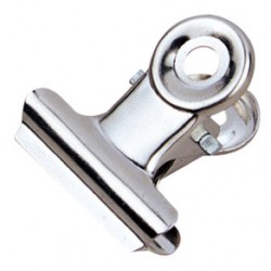 Kẹp sắt trắng Deli 19mm (9526)