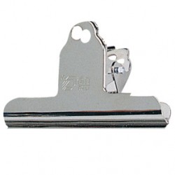 Kẹp sắt trắng Deli 76mm (9533)