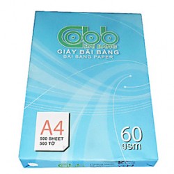 Giấy bãi bằng A4 60/84 vỏ xanh