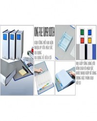 File Kingjim 1470 GSV (10cm mở 2 đầu) Blue