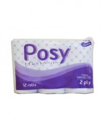 Giấy VS Posy Coreless không lõi 2 lớp (12 cuộn / túi)