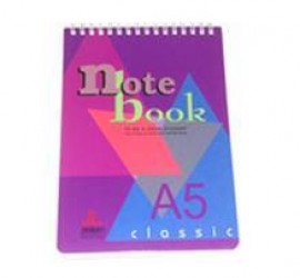 Sổ lò xo A5 mở đầu - mở cạnh