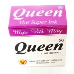 Mực bút queen màu tím