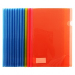 File rút gáy màu Deli 10tờ A4 - 5535