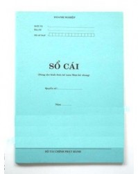 Sổ nhật ký sổ cái