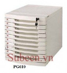 Tủ tài liệu nhựa 10 ngăn